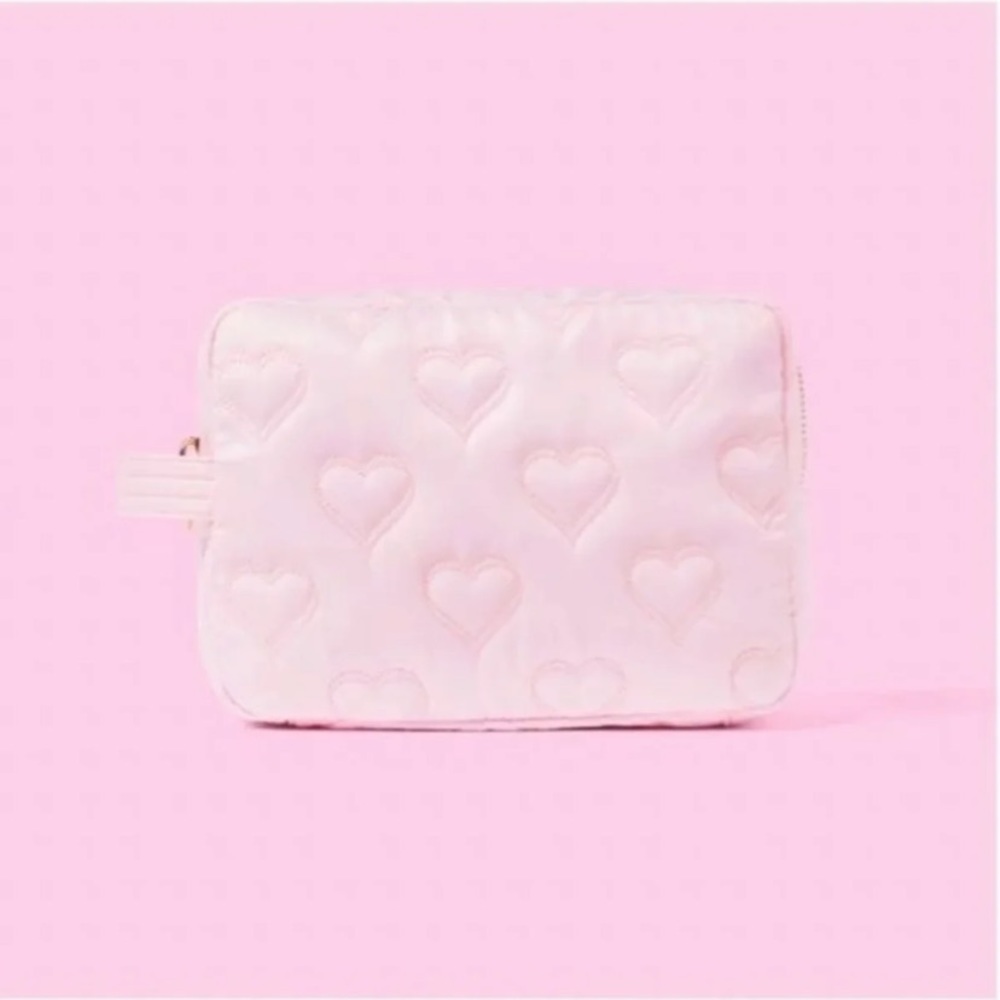 Stony clover lane X target large quilted heart pouch
